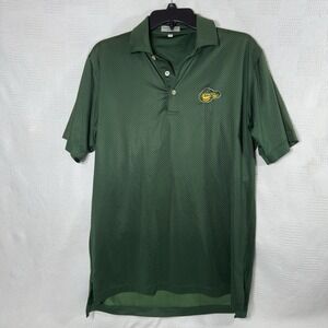 Peter Millar Summer Comfort Shirt Men Short Sleeve Polo Green Gator Embroidery S